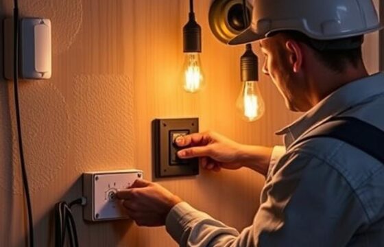Get Reliable Electrician Services in Dubai | Wood World Decor